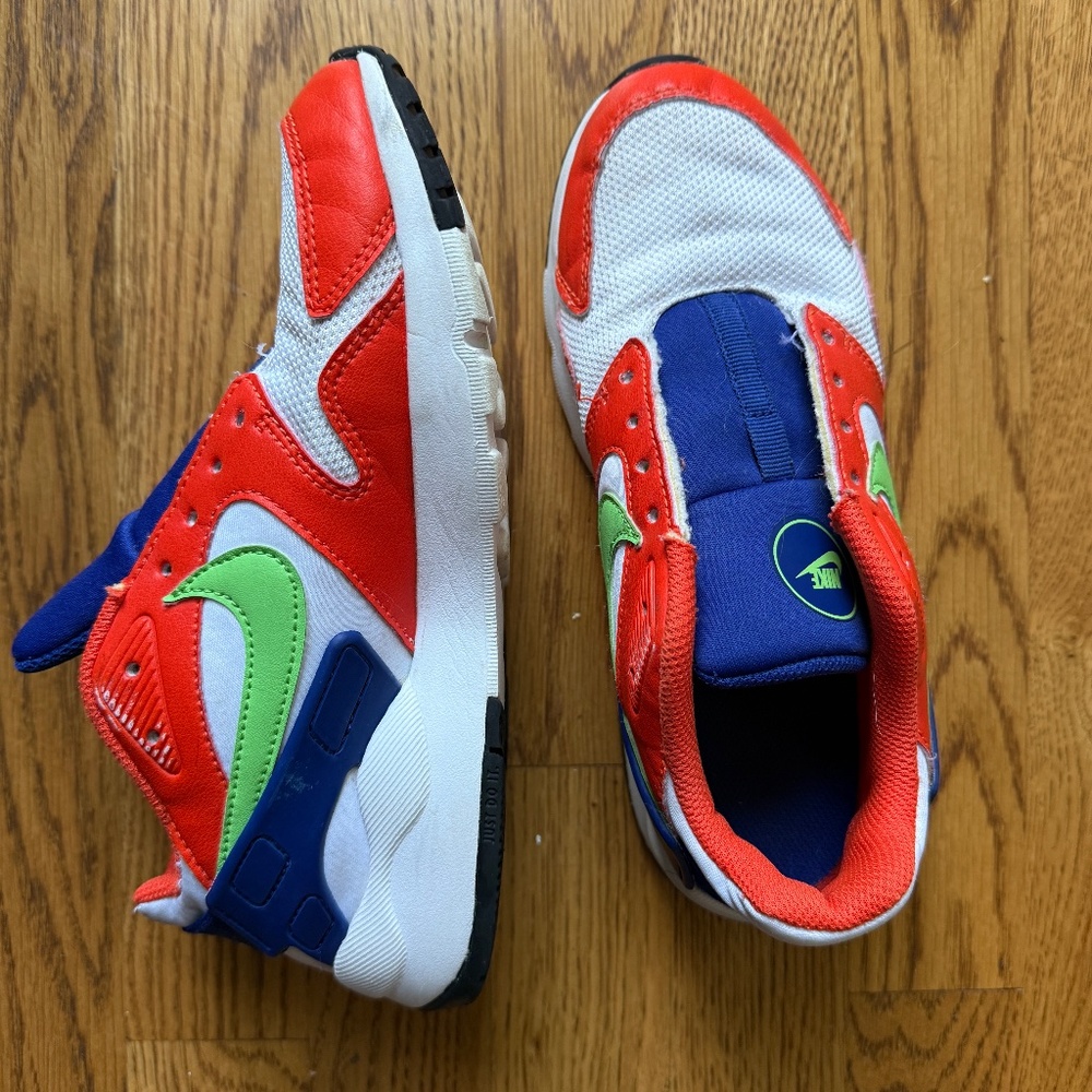Nike LD Victory White Orange Boys/Girls Kids Retro AT5604-101 Youth 4.5Y